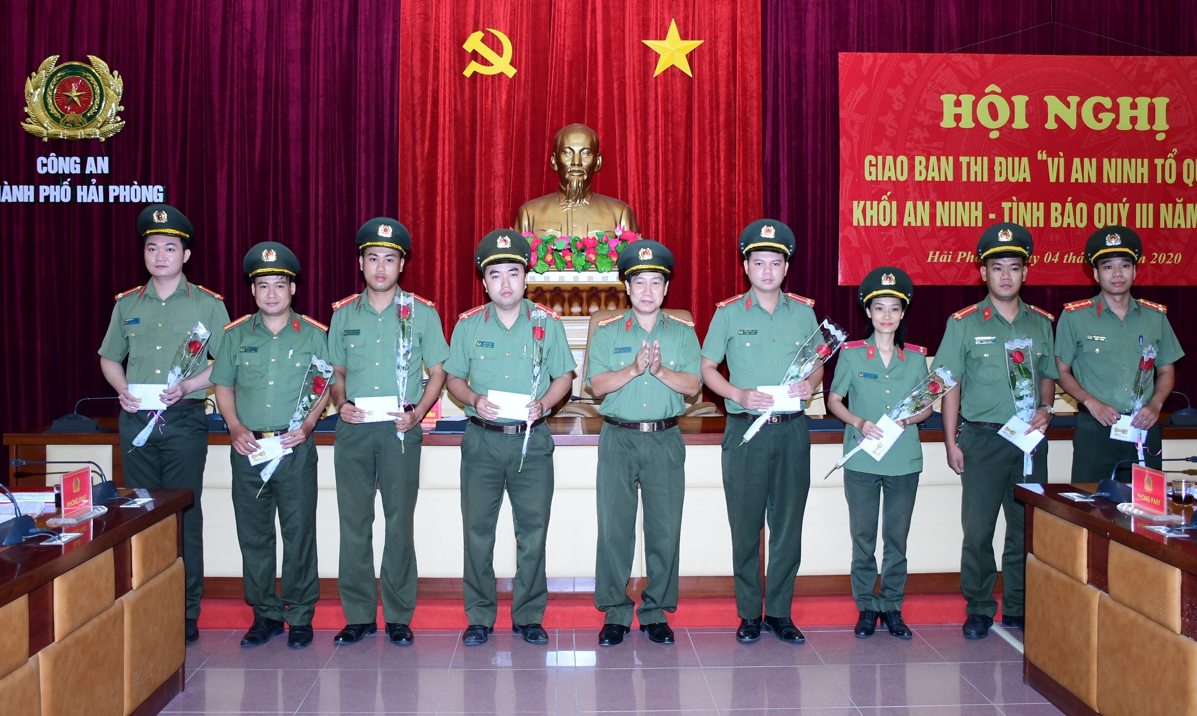 Khối An ninh nhân dân: Duy trì 10 công trình, phần việc phục vụ nhân dân